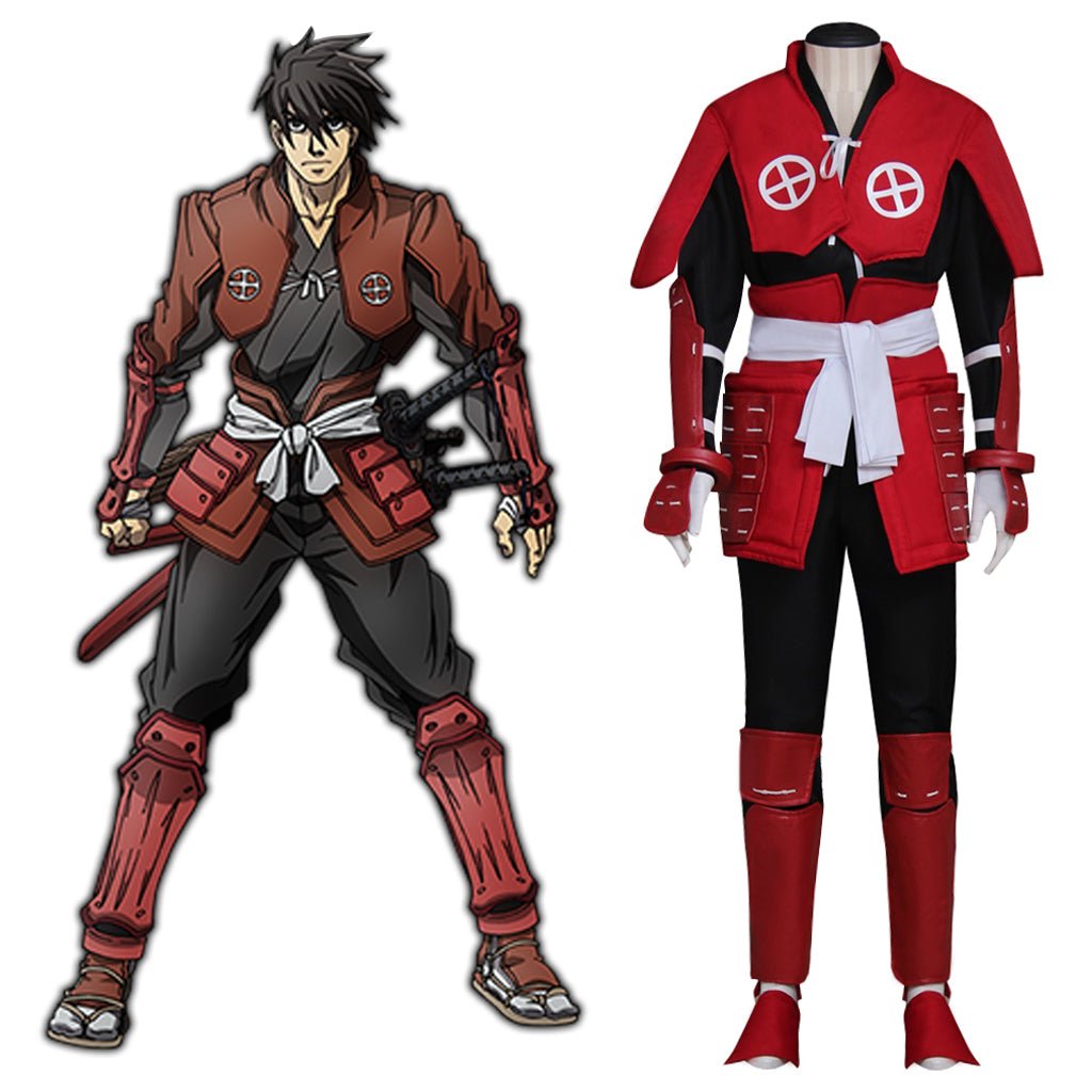 Shimazu Toyohisa Drifters Cosplay Kostüm - Authentisches Samurai-Krieger-Outfit