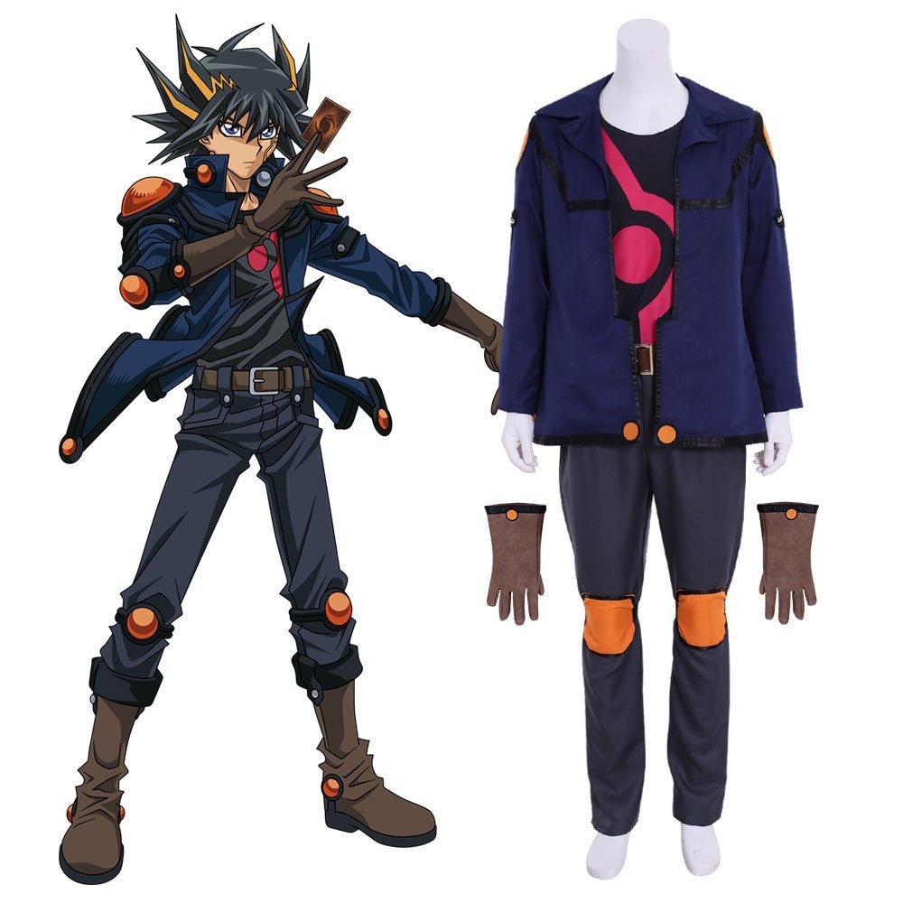 Yu-Gi-Oh! Fudo Yusei Cosplay Anzug | Anime Kostüm für Fans