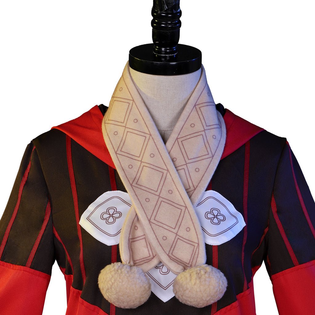 Genshin Impact Klee Cosplay Kostüm Süßes Loli Kleid mit Hut und Zubehör Vollständiges Set