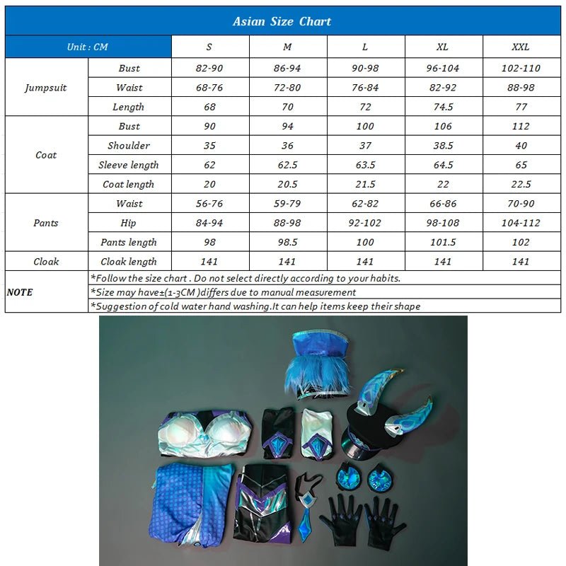 Spiel LOL Kampf Fledermaus Xayah Cosplay Kostüm LOL Xayah Uniform Halloween Frauen Jumpsuit mit Umhang Neue Haut