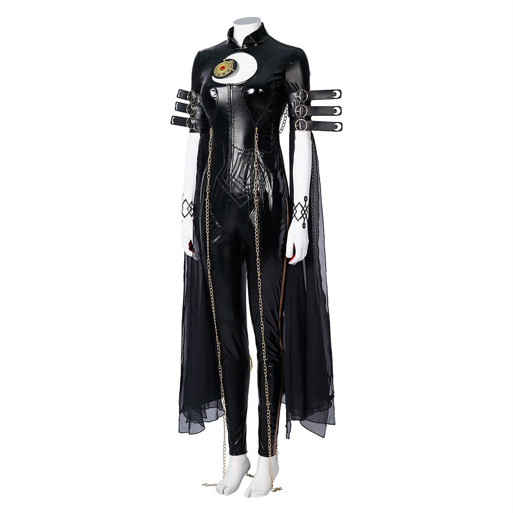 Bayonetta Cosplay Kostüm Bodysuit Cosplay Strumpfhose Frauen Party Anzug Kleid Uniform