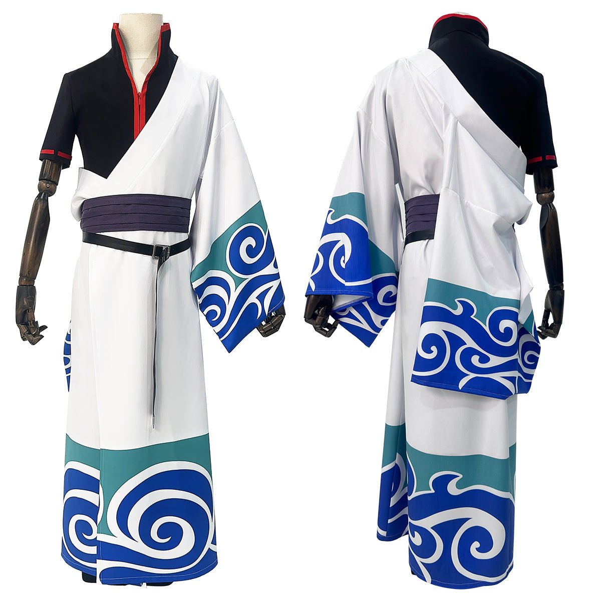 Premium Sakata Gintoki Cosplay Kostüm - Gintama Anime Outfit