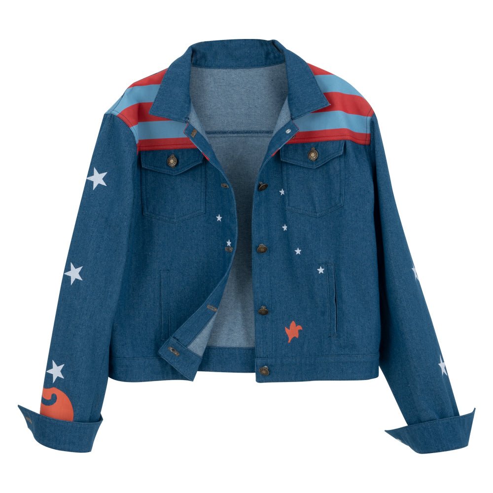 Miss America Chavez Denim Jacke – Marvel Multiversum Cosplay Kostüm, Halloween Outfit