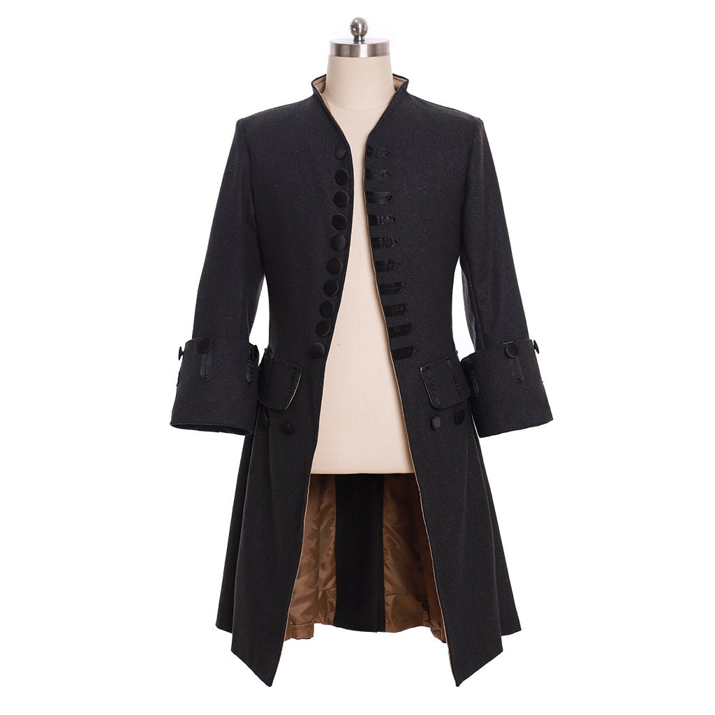 18. Jahrhundert Königlicher Prinz Mantel - Koloniale Militär Cosplay Jacke für Männer