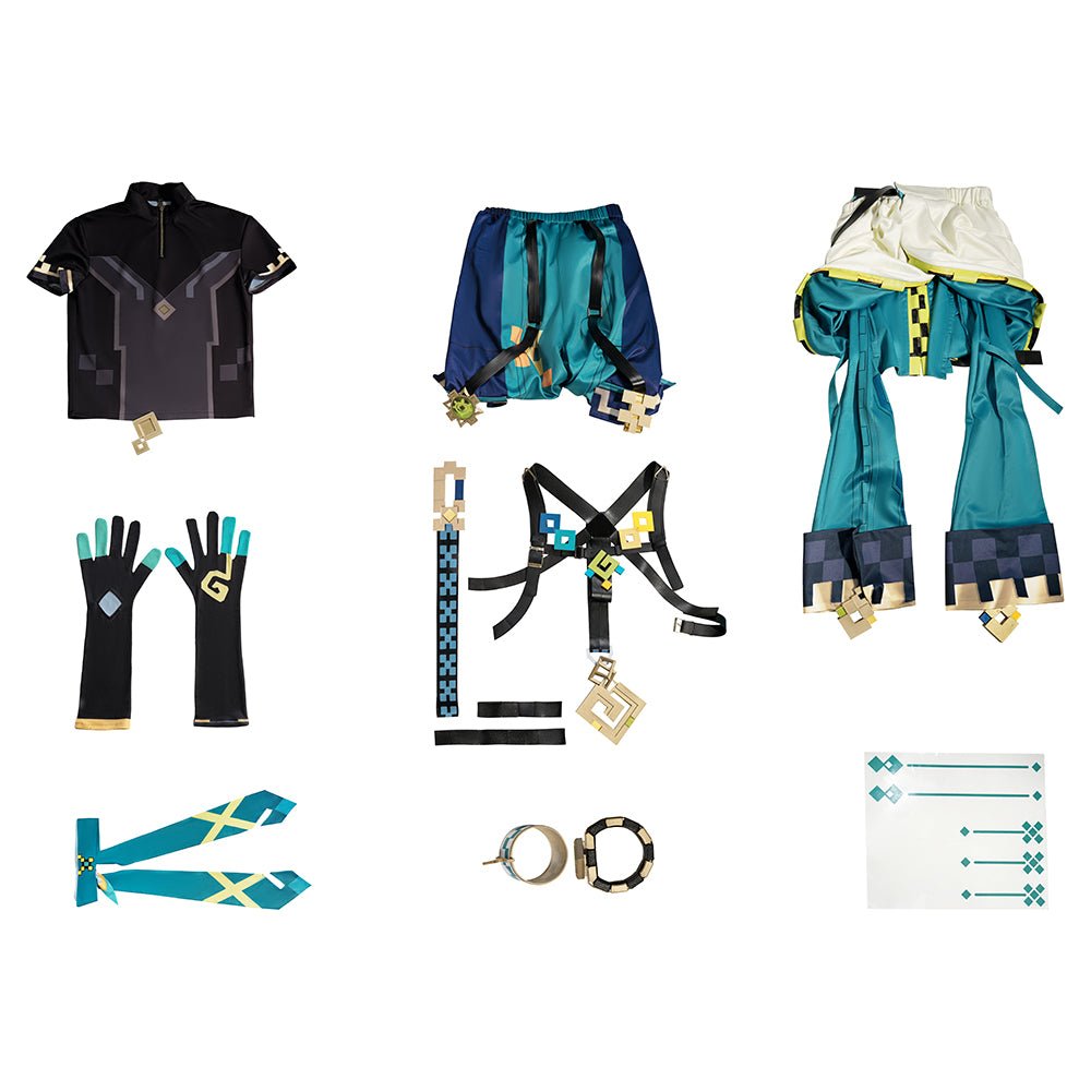 Genshin Impact Kinich Cosplay Kostüm - Premium Qualität