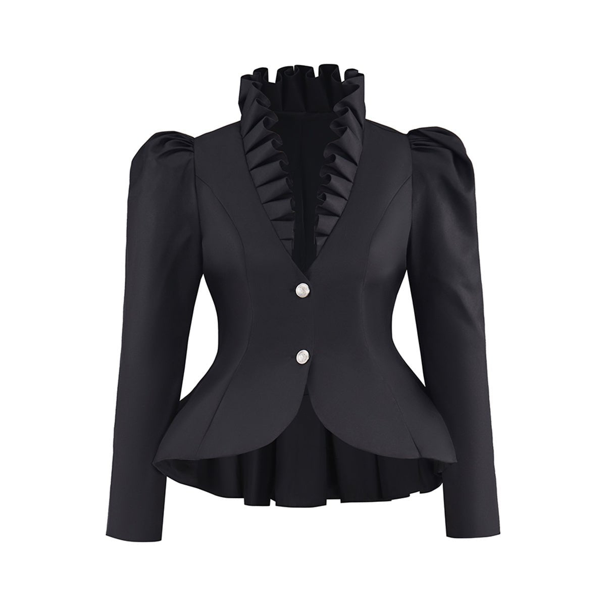 Mittelalterlicher schwarzer Mantel Frauen Cosplay Kostüm