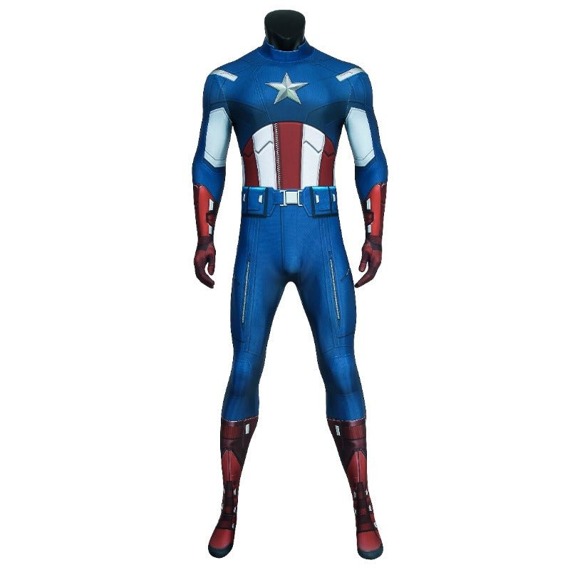 Captain America Kostüm Cosplay Anzug Steve Rogers The Avengers Outfit