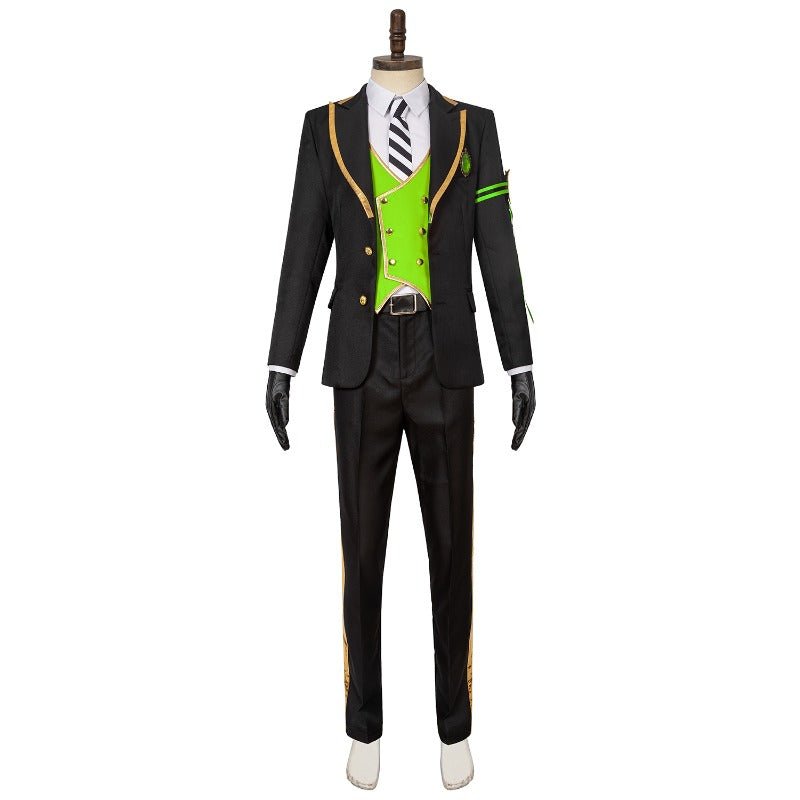 Twisted-Wonderland Malleus Sebek Silber Cosplay Kostüm Halloween Uniform Outfit