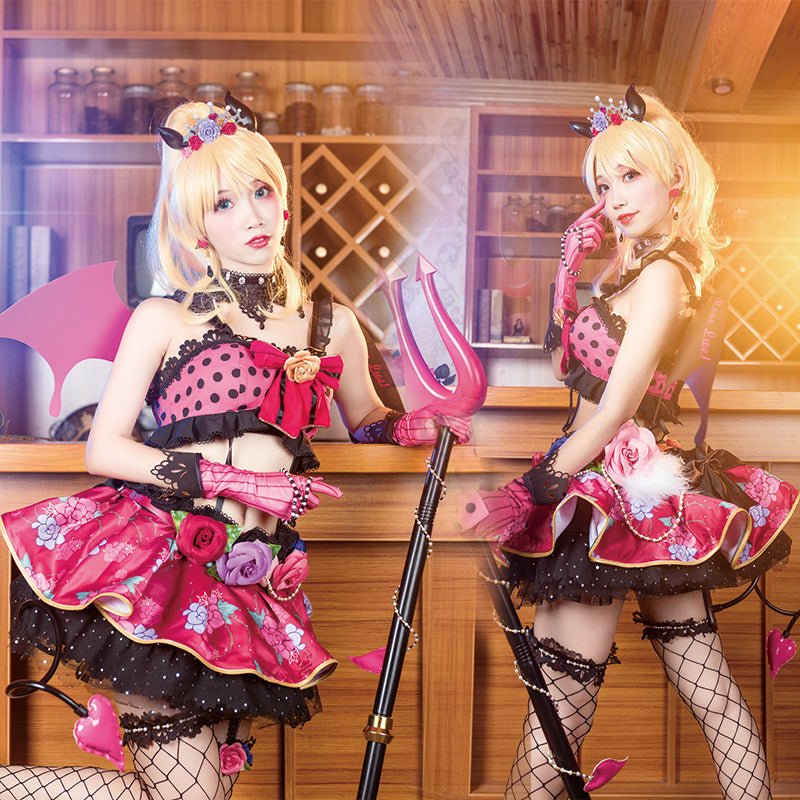 Lovelive Cosplay Kostüm Kleiner Teufel Love Live Cosplay Alle Charaktere Kostüm Kotori Honoka Umi Nico Frauenkleid Cos