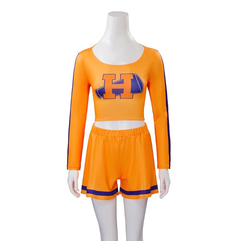 Buffy Cheerleader Kostüm für High School Mädchen - Zweiteiliges Cheerleading Outfit