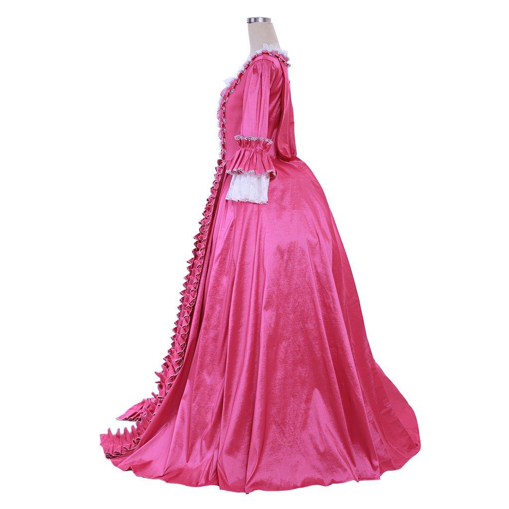 18. Jahrhundert Marie Antoinette Koloniales Rokoko Ballkleid Sackrücken Kostüm | Viktorianisches Vintage Prinzessinnenkleid