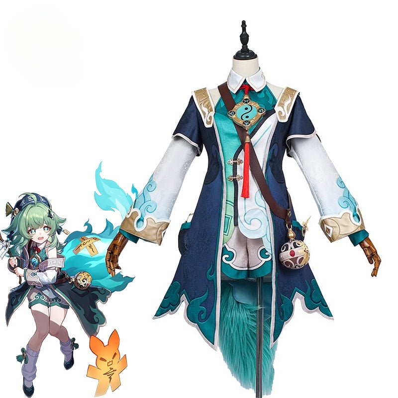 Game Honkai Star Rail Huohuo Cosplay Kostüm Die Xianzhou Luofu Fuchsmädchen Kleid Halloween Frauen Karneval Party Anzug
