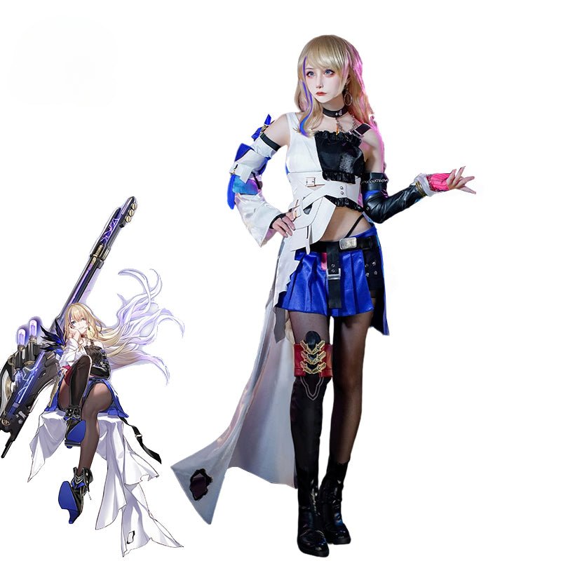 Serval Cosplay Kostüm Spiel Honkai Star Rail Serval Landau Damen Uniform Halloween Party Rollenspiel Outfit