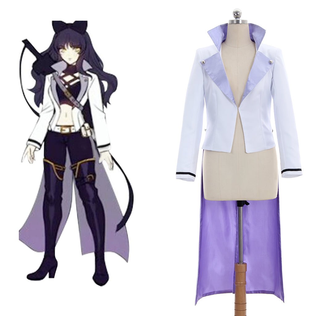 RWBY Blake Belladonna Cosplay Kostüm - Heimliches und Stilvolles Anime-Inspiriertes Outfit