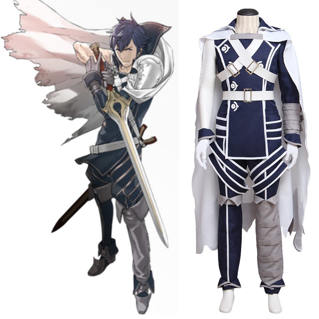 Fire Emblem Erwachen Chrom Cosplay Kostüm Vollständiges Set Für Frauen/Männer