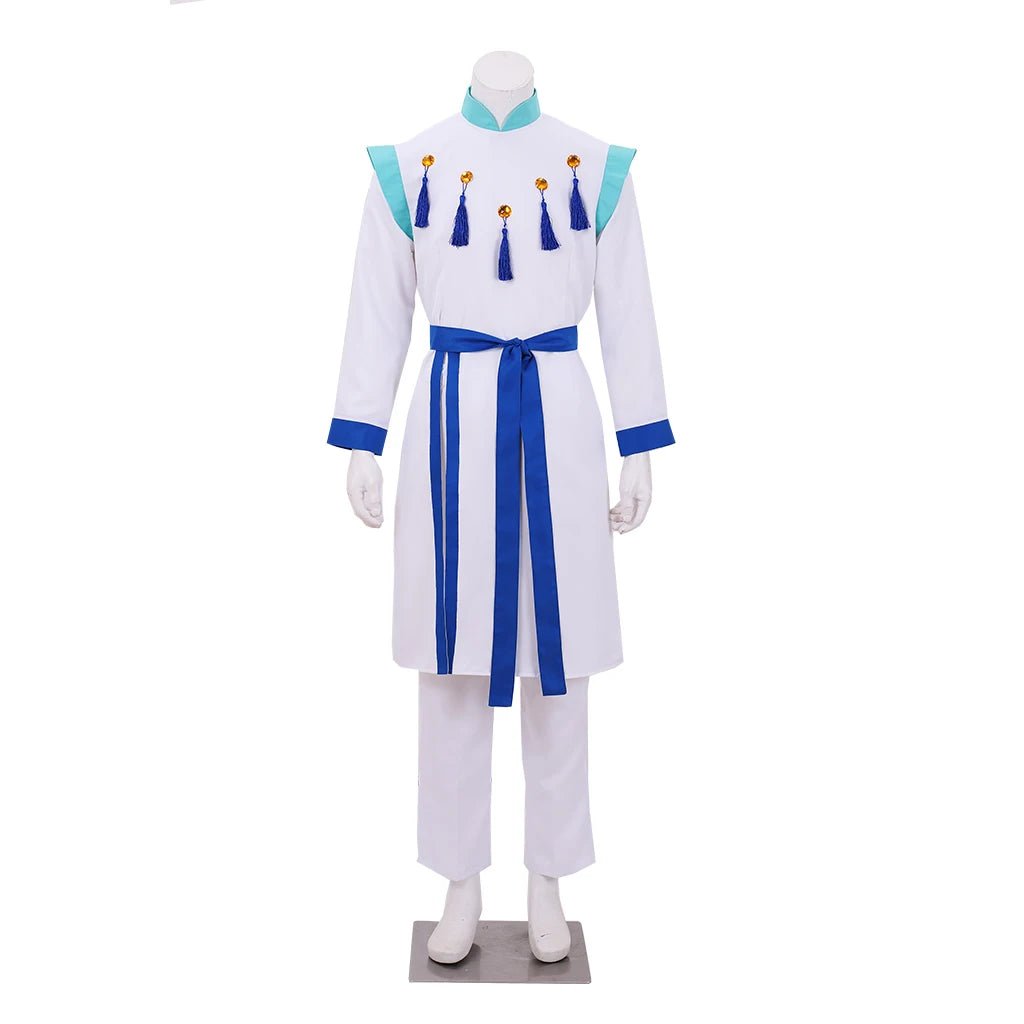 Anime Cosplay Prinz Kostüm Männer Fantasia Weißer Priester Uniform Anzug Halloween Karneval Party Comic Con Helios Verkleidung Outfits