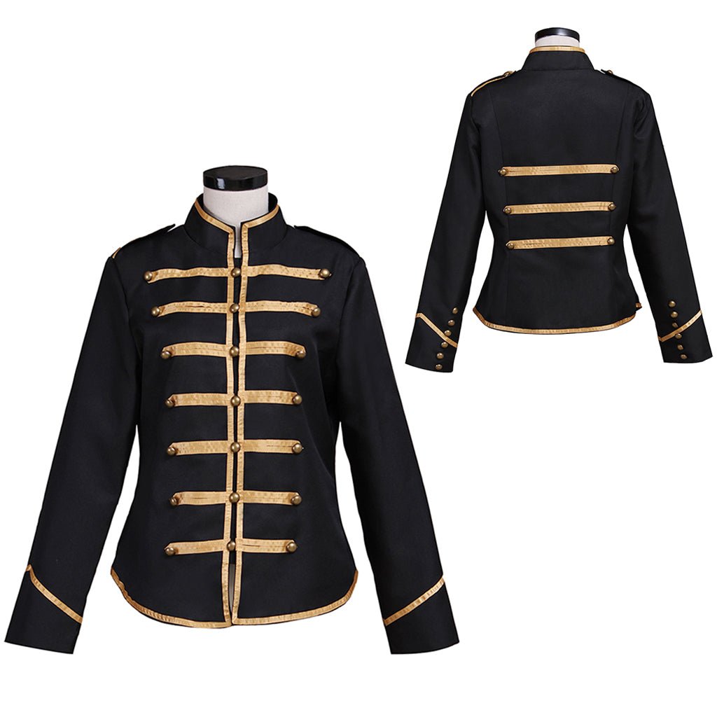Goldene und schwarze Militärjacke für Erwachsene | My Chemical Romance Parade