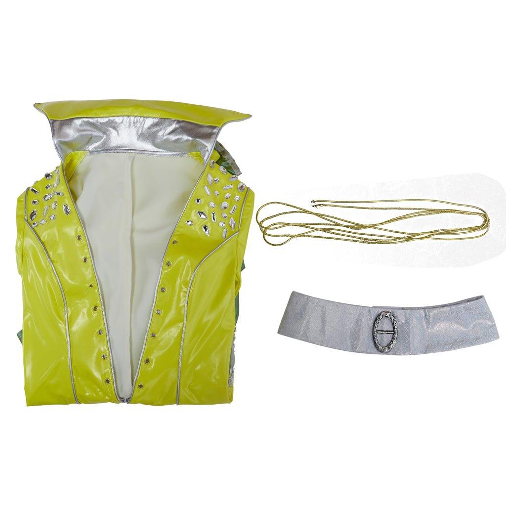 Mamma Mia Damen Cosplay Kostüm | Diskoschlankanzug | Glanzvolles Vollständiges Set für Auftritte & Partys