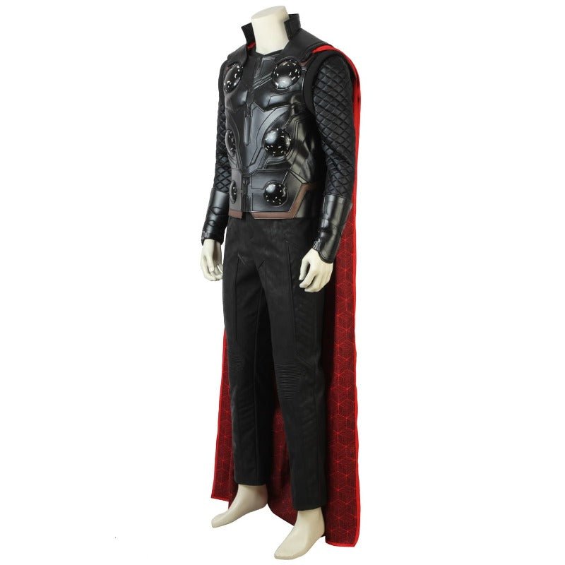 Thor Odinson Cosplay Kostüm Halloween Outfit mit vollen Accessoires und Augenmaske