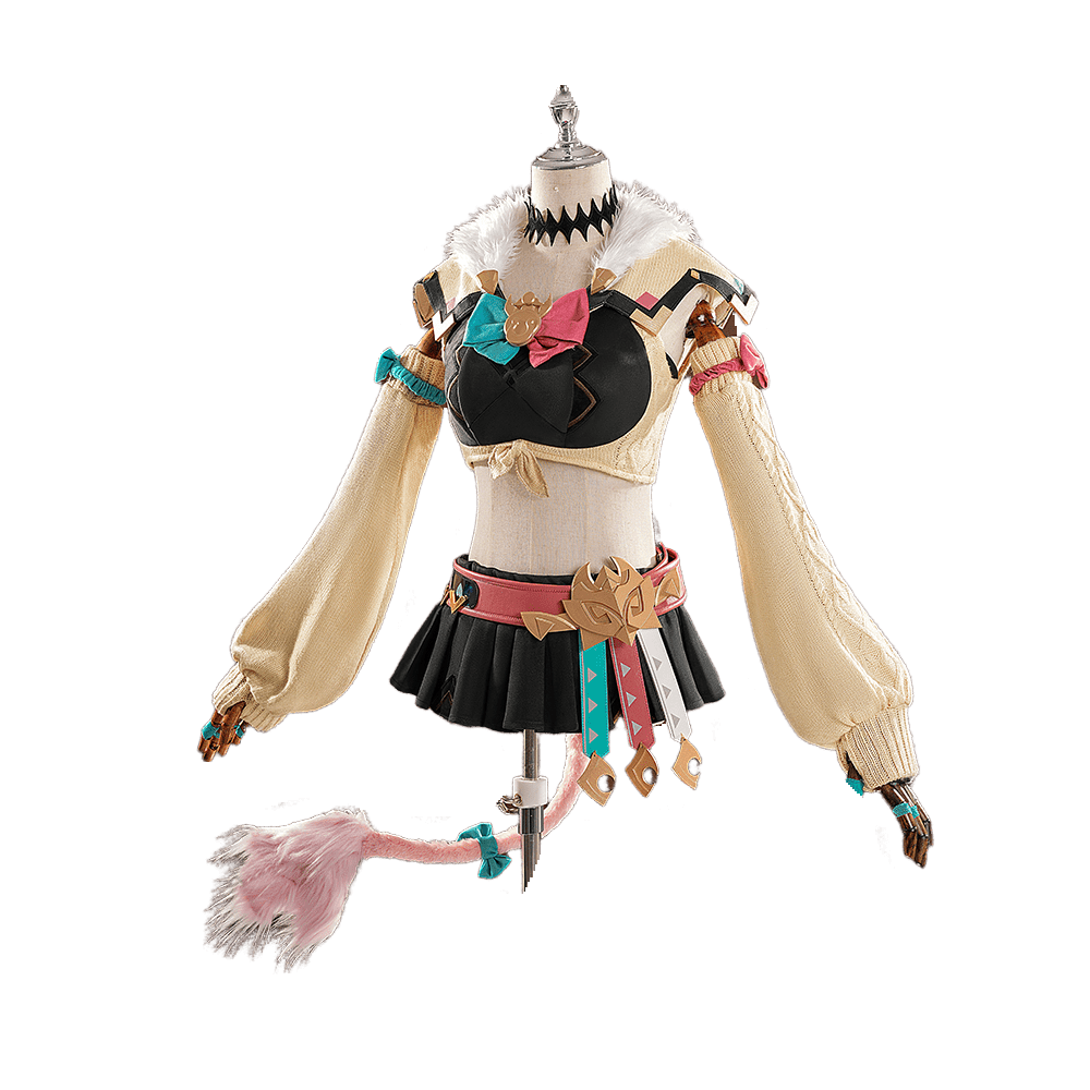 Genshin Impact Valessa Cosplay Kostüm - Hochwertiges Spielcharakter-Outfit