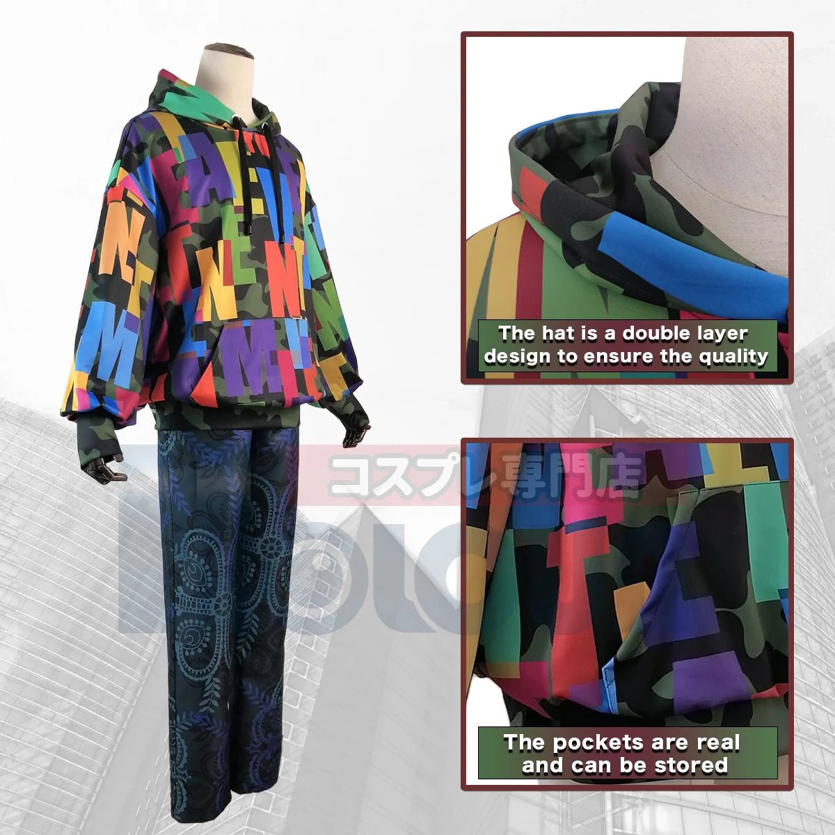 Tokyo Anime Cosplay Kostüm Osaka Chifuyu Matsuno Hoodies Casual Wear Weihnachts Halloween Geschenk HD Druck