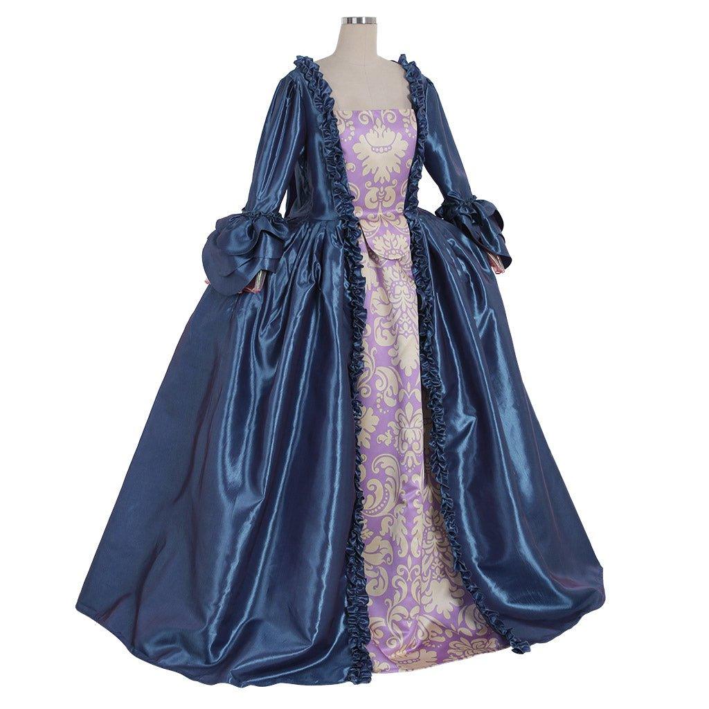 Damen Königin Marie Antoinette Maskerade Rococo Ballkleid | Cosplay Kostüm Kleid