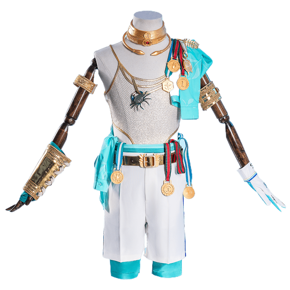 Identity V Batter - Champion Helmsman Cosplay Kostüm - Fifth Personality Spiel Outfit