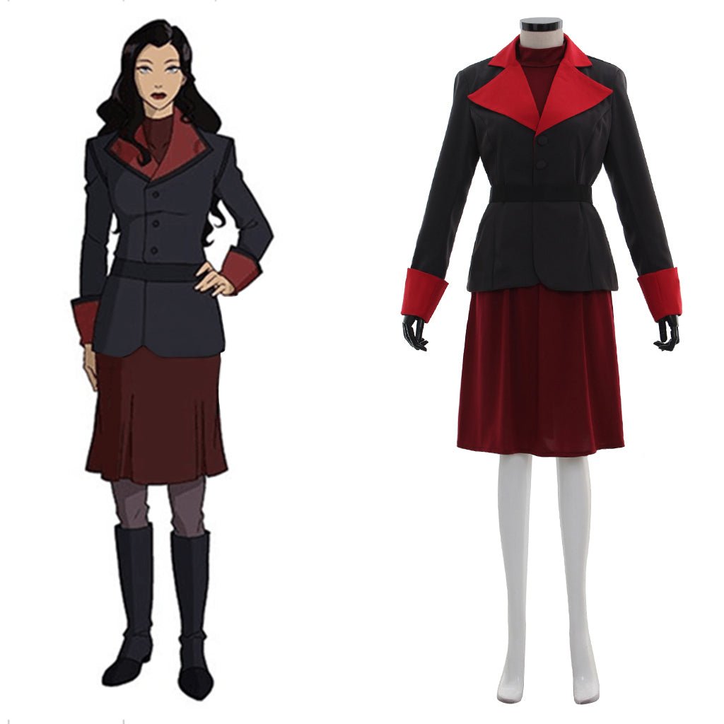Asami Sato Cosplay Kostüm für Frauen – Erwachsene Avatar Anime Outfit Kleid