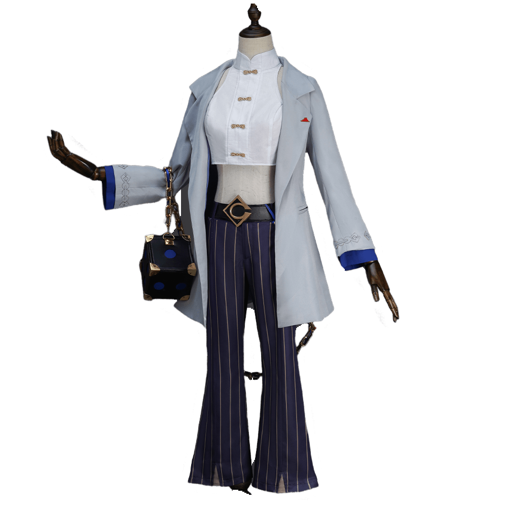 Genshin Impact x Pizza Hut Zusammenarbeit - Yelan Cosplay Kostüm