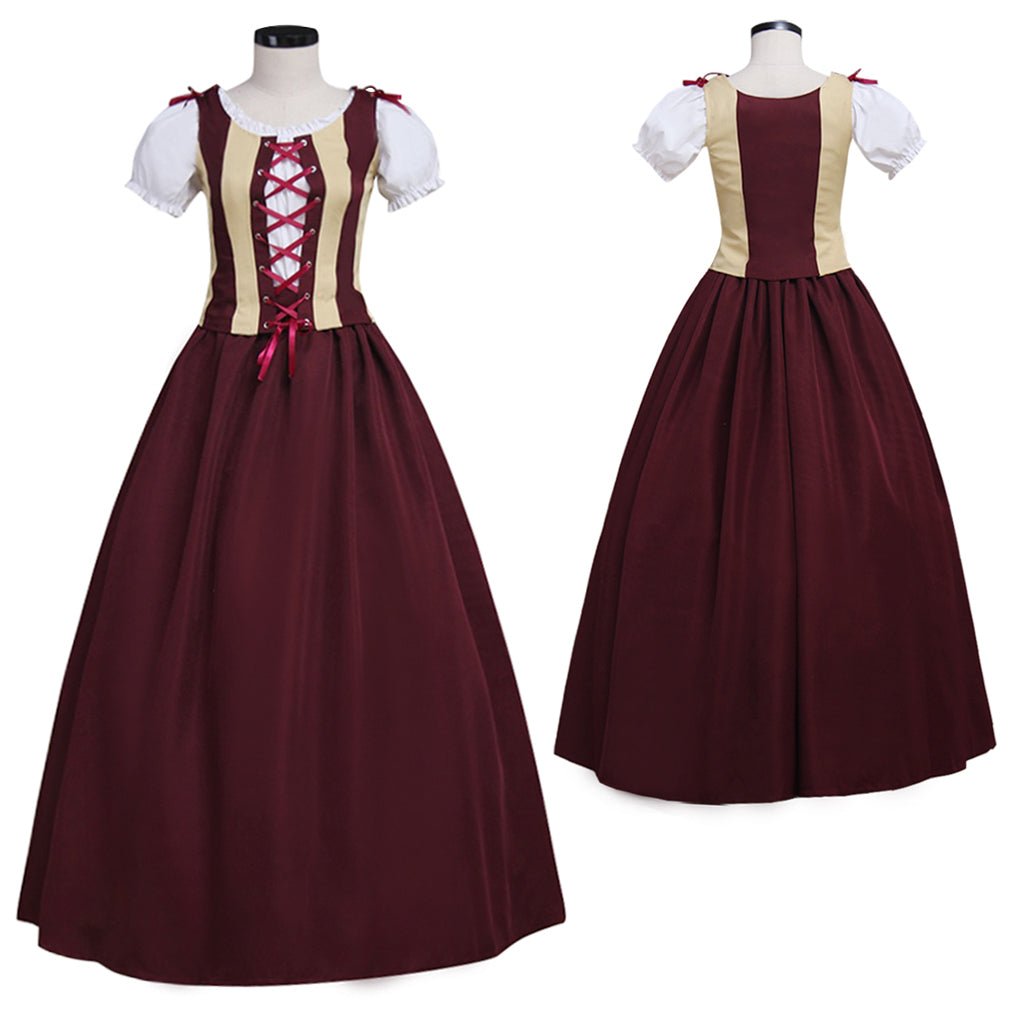 Mittelalterliches Viktorianisches Prinzessinnenkleid 18. Jahrhundert Renaissance Hofballkleid Gothic Maskeraden Kostüm