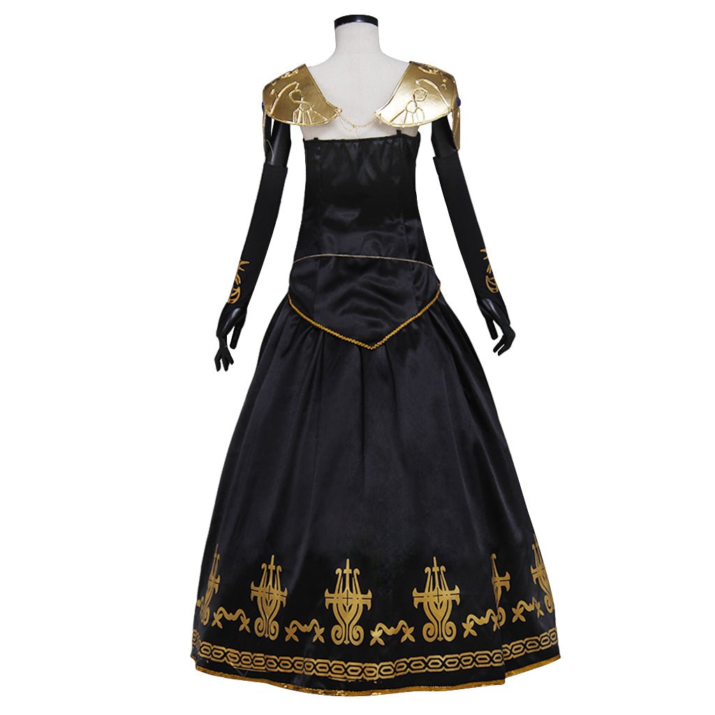 Dunkle Prinzessin Dämmerung Krieger Cosplay Schwarzes Kleid | Spiel Cosplay Kostüm