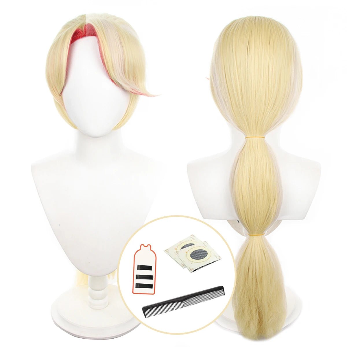 Haz Hotel Anime Charlie Morningstar Cosplay Perücke Rose Netz Synthetikfasern Verstellbare Größe Halloween Weihnachtsgeschenk