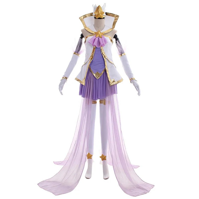 LOL Star Guardian Janna Cosplay Kostüm für Frauen - Halloween und Weihnachtsfeier Outfit