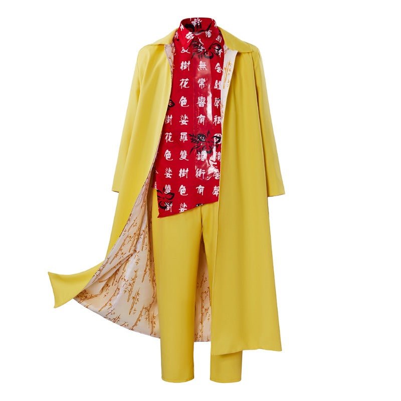 Dr. Emmett Brown Cosplay Kostüm Komplettset - Zurück in die Zukunft Halloween Party Outfit