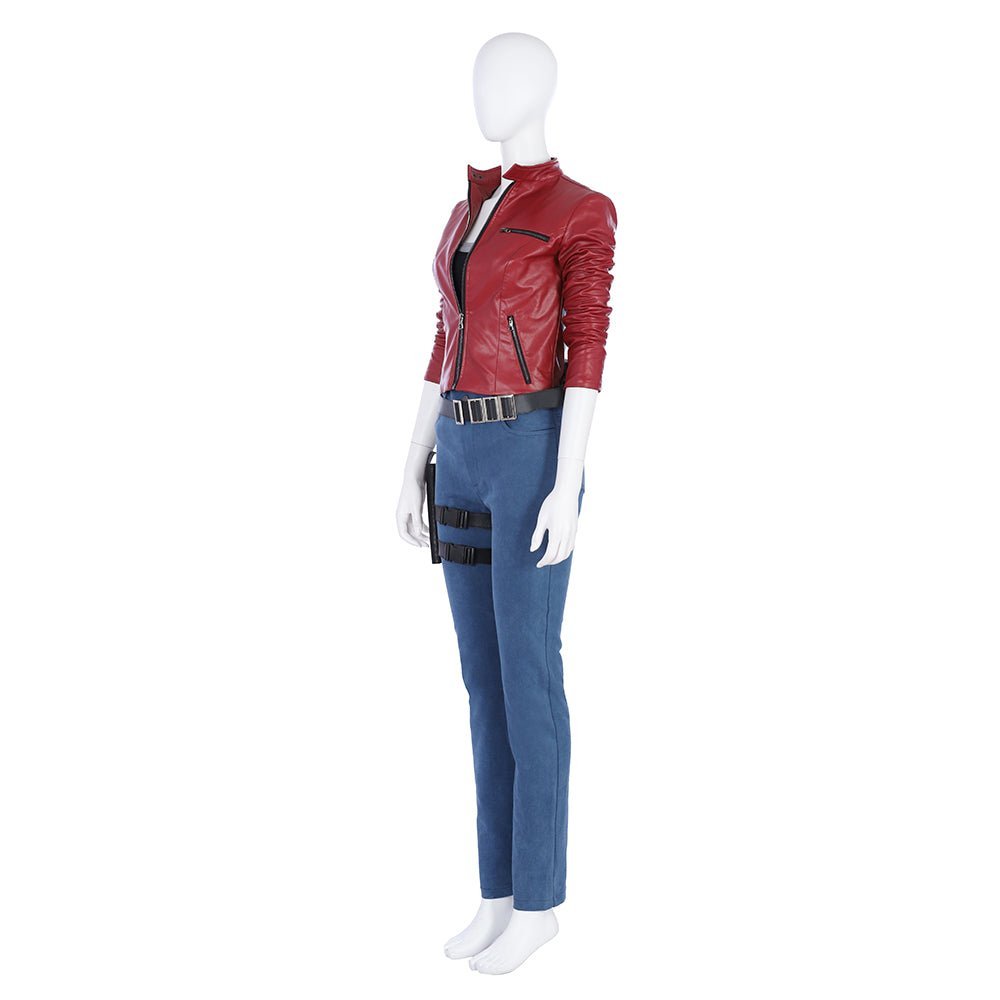 Resident Evil 2 Remake Claire Redfield Cosplay Kostüm - Hochwertiges Spiel-Outfit