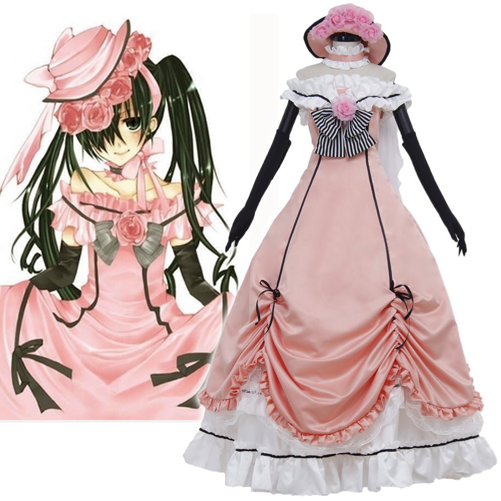 Black Butler Ciel Phantomhive Cosplay Kleid – Elegantes Viktorianisches Hofkostüm