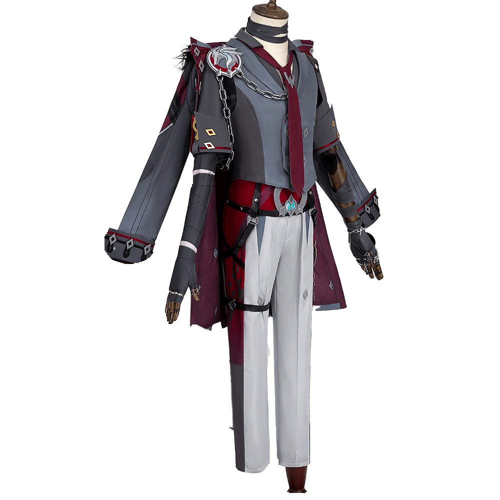Genshin Impact Wriothesley Cosplay Kostüm - Premium Qualität Spielcharakter Outfit
