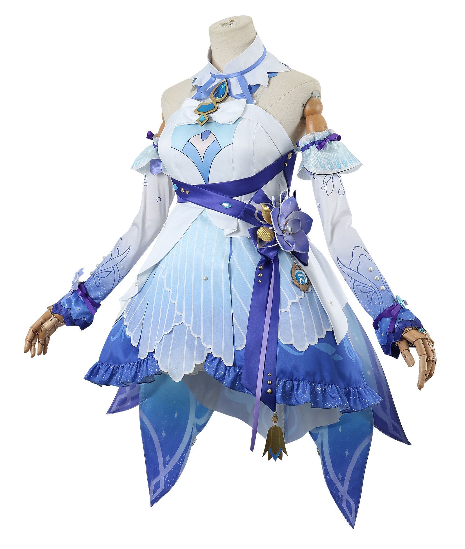Genshin Impact Nilou Cosplay Kostüm – Elegantes Chabon Breath Outfit