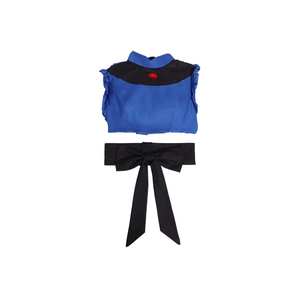 Yubaba Oma Blaues Cosplay Kostüm - Spirited Away Yubaba Kostüm