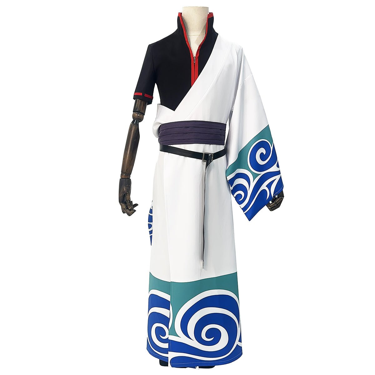 Premium Sakata Gintoki Cosplay Kostüm - Gintama Anime Outfit