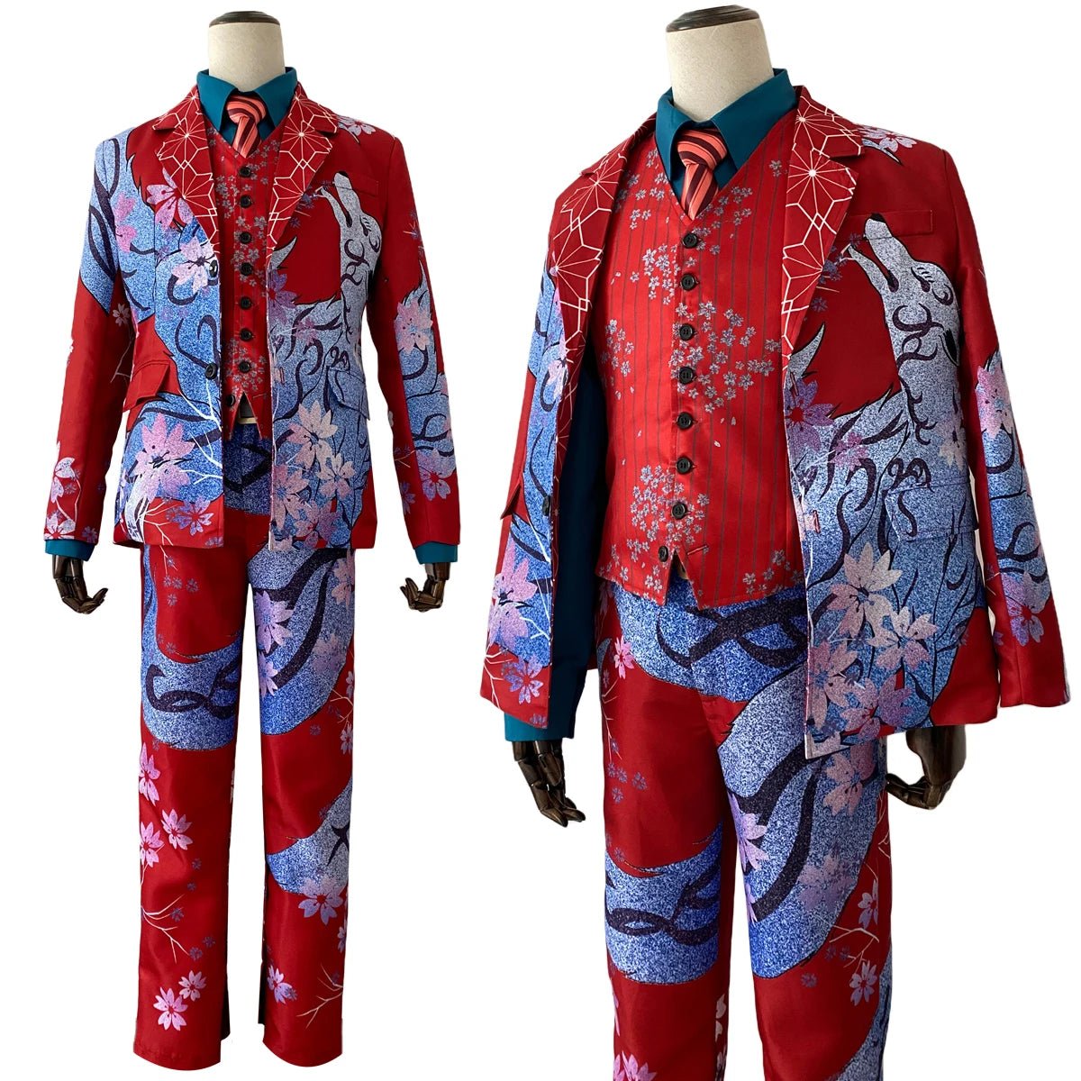 Tokyo Anime Cosplay Kostüm Ausstellung Anzug Hajime Kokonoi Uniform Rotfuchs 6-teiliges Set Halloween Weihnachtsgeschenk