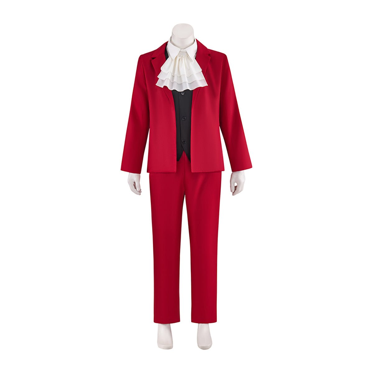 Ace Attorney 4: Miles Edgeworth Cosplay Kostüm – Premium Qualität Outfit für Fans
