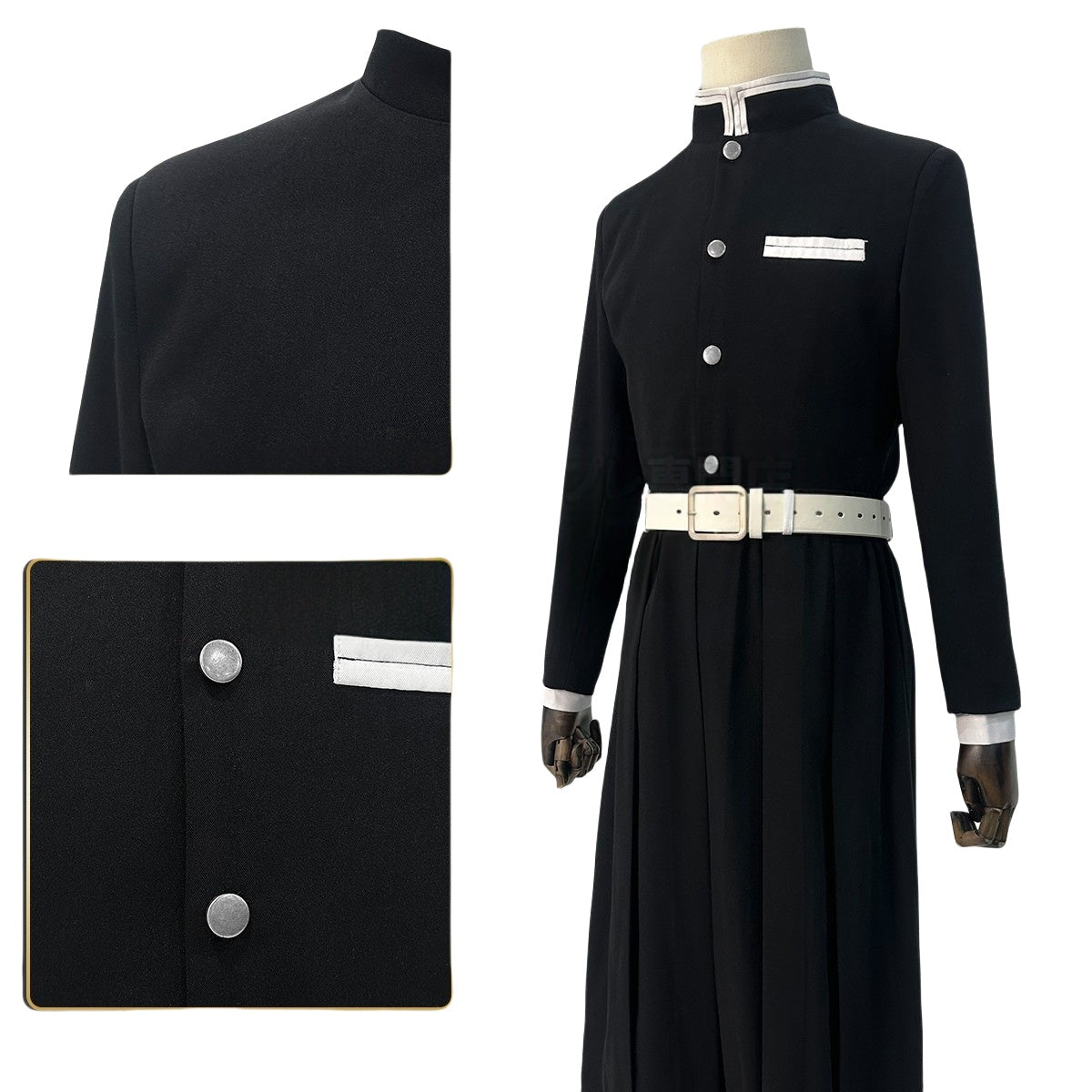 Authentisches Demon Slayer Corps Uniform Cosplay Kostüm - Hochwertiges Anime Outfit
