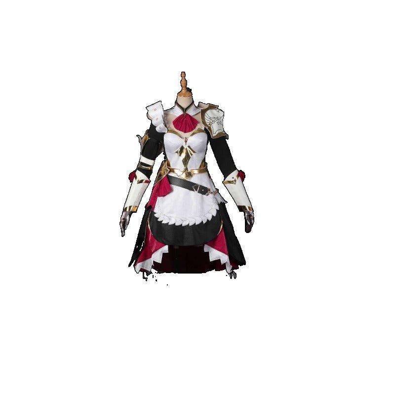 Genshin Impact Noelle Cosplay Kostüm Vollständiger Anzug - Hochwertiges Halloween Outfit für Fans