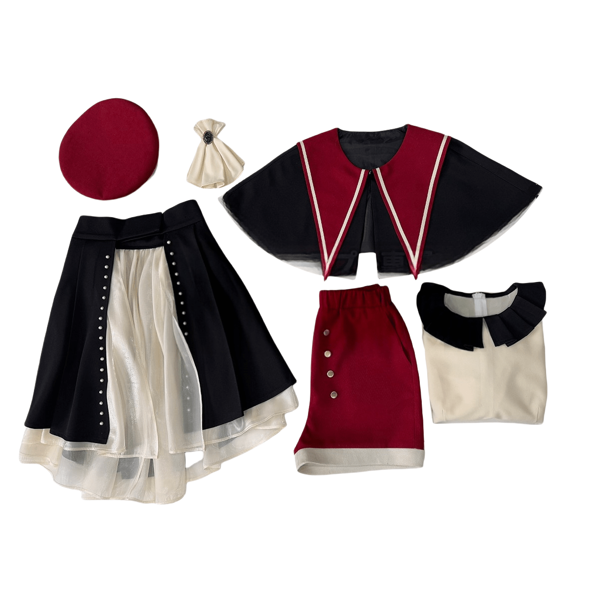 BanGDream Ave Mujica Wakaba Mutsumi Cosplay Kostüm - Hochwertiges Anime-Outfit