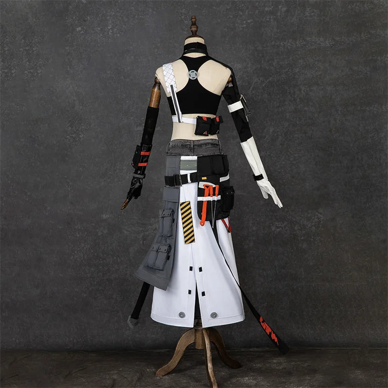 Spiel Zenless Zone Zero Grace Howard Cosplay Kostüm Elektrische Anomalie Agenten Uniform Halloween Cosplay Party Outfit