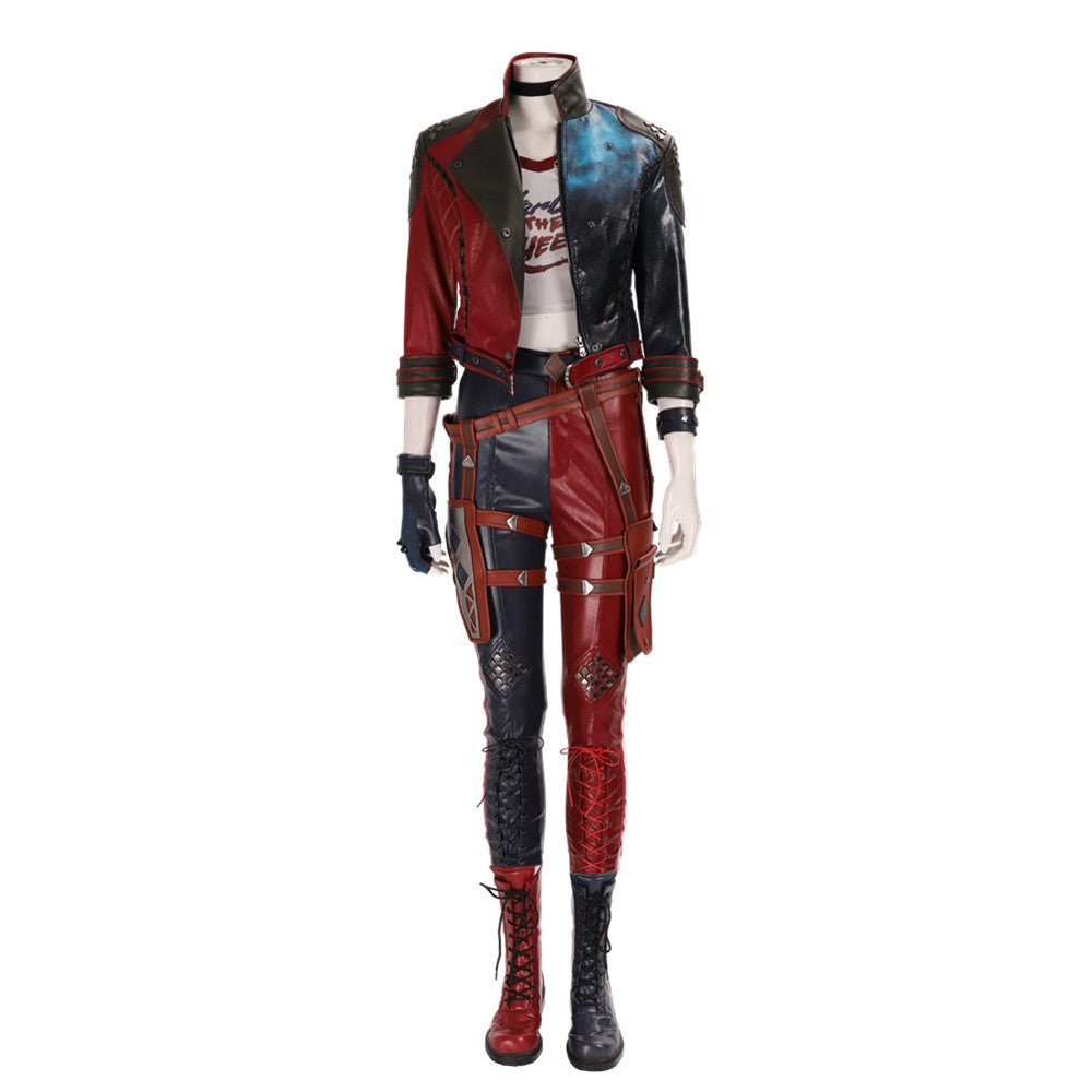 Justice League Suicide Squad Harley Quinn Cosplay Kostüm - Premium Qualität Filmoutfit