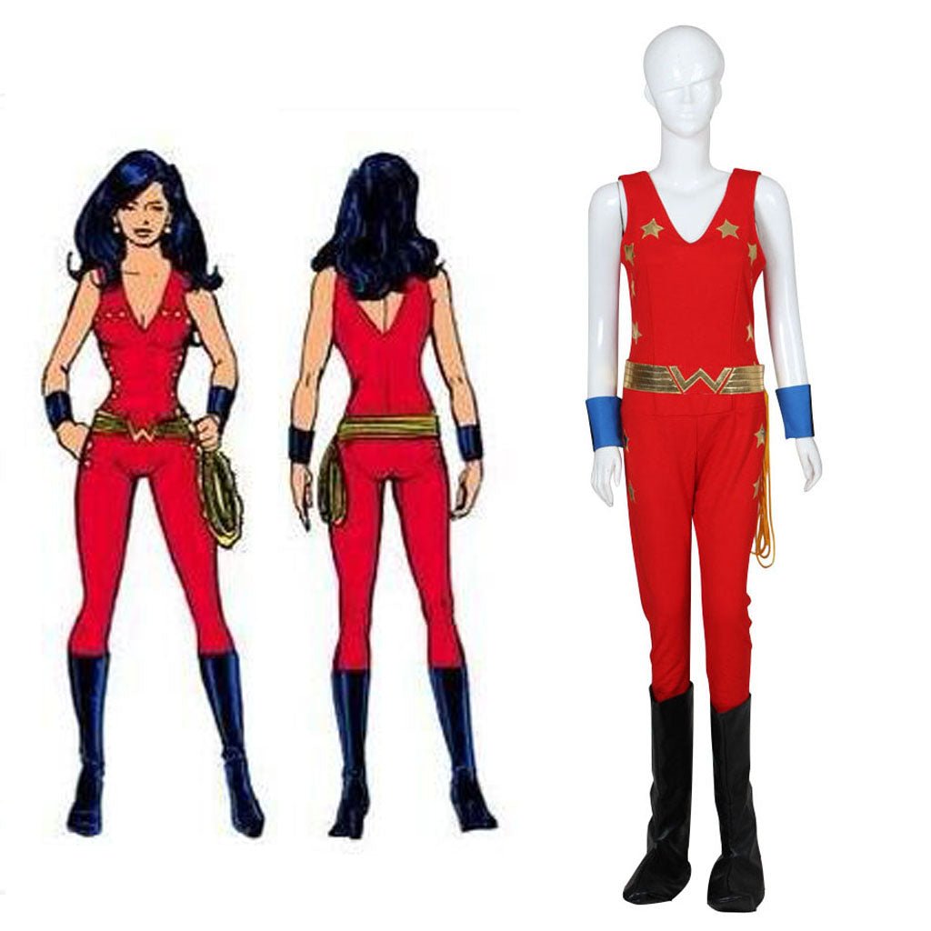 Wonder Woman Cosplay Kostüm für Erwachsene – Ikonsiches Amazonen-Krieger Outfit