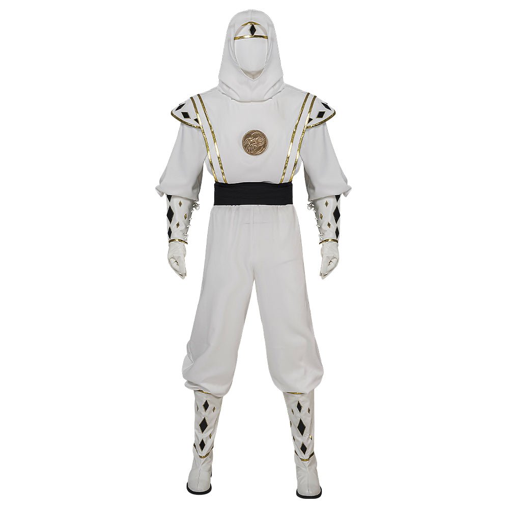 Mighty Morphin Power Rangers Tommy Oliver Weißer Ranger Ninja Cosplay Kostüm