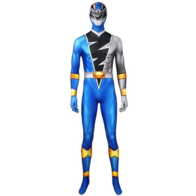 KISHIRYU SENTAI RYUSOULGER Blauer Soldat Cosplay Bodysuit Zentai Kostüm